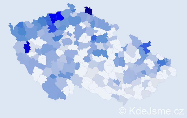 Jméno: 'Gejza', počet výskytů 681 v celé ČR