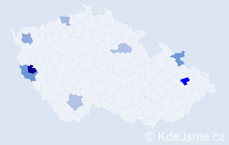 Jméno: 'Petr Adam', počet výskytů 8 v celé ČR