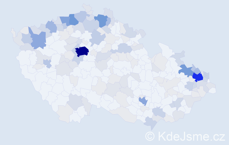 Jméno: 'Liana', počet výskytů 467 v celé ČR