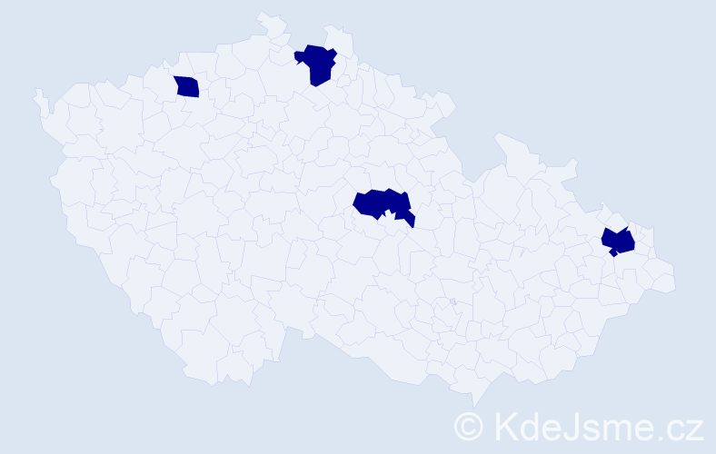 Jméno: 'Dinh Huynh', počet výskytů 4 v celé ČR