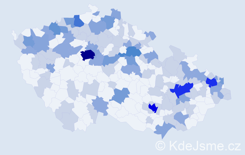 Jméno: 'Paulína', počet výskytů 226 v celé ČR