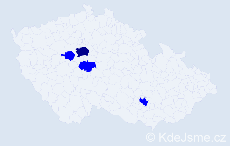 Jméno: 'Andrew Christopher', počet výskytů 5 v celé ČR
