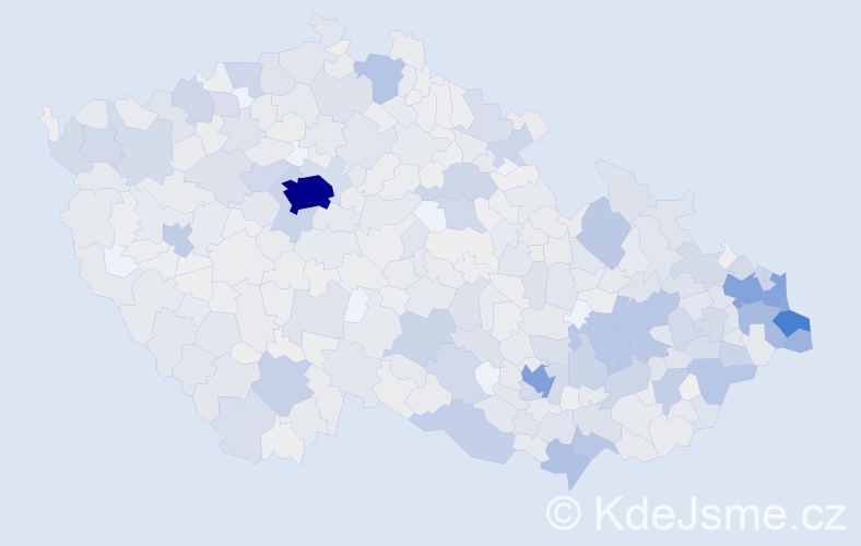 Jméno: 'Žofie', počet výskytů 2375 v celé ČR