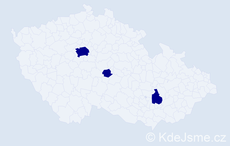 Jméno: 'Halyna Romanivna', počet výskytů 3 v celé ČR