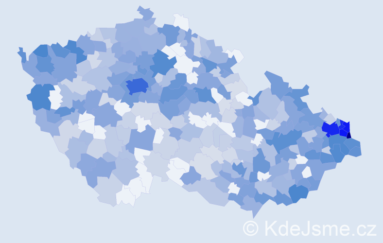 Jméno: 'Janka', počet výskytů 1316 v celé ČR