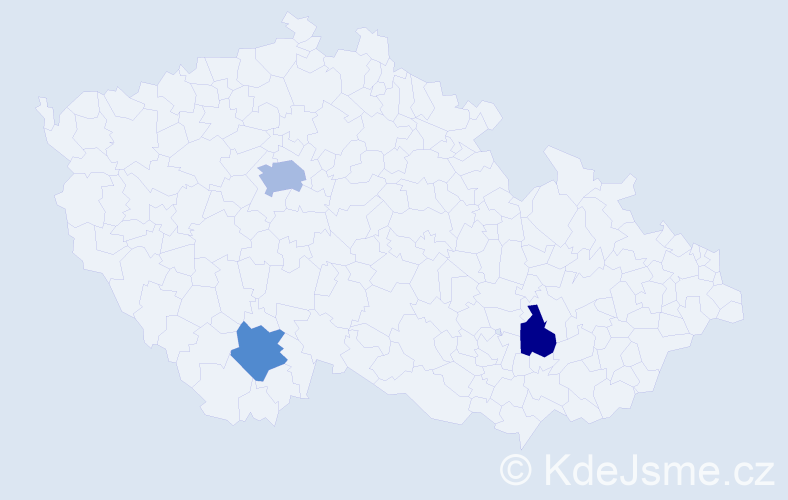 Jméno: 'Lynn', počet výskytů 4 v celé ČR