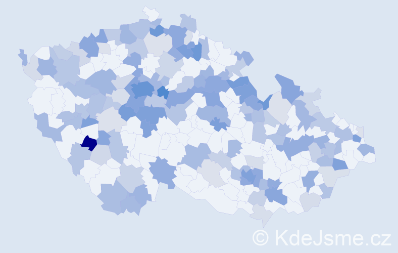 Jméno: 'Dora', počet výskytů 356 v celé ČR