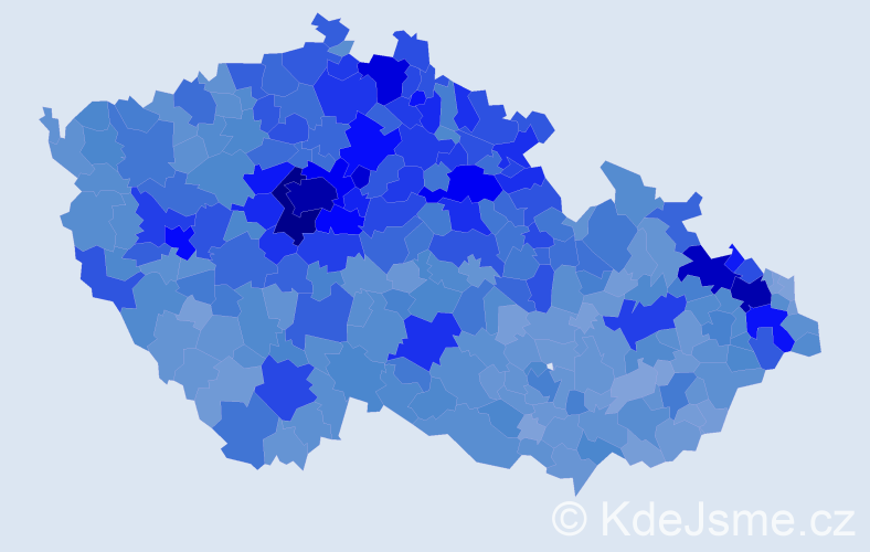 Jméno: 'Matěj', počet výskytů 30602 v celé ČR