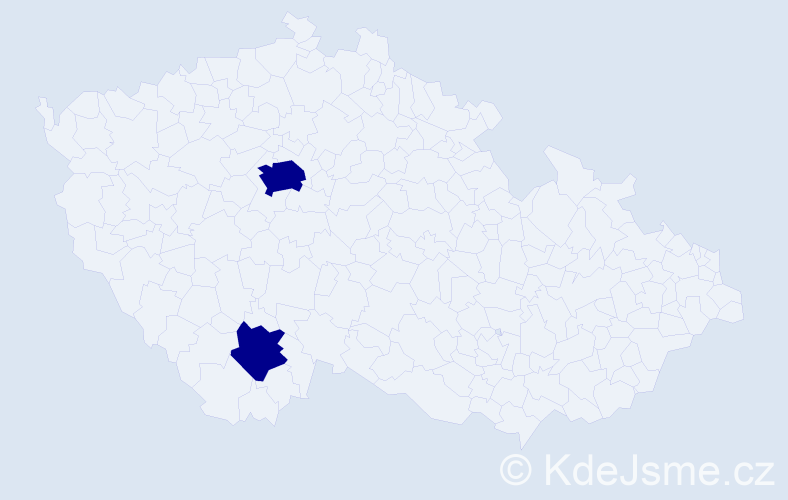 Jméno: 'Karel Richard', počet výskytů 2 v celé ČR