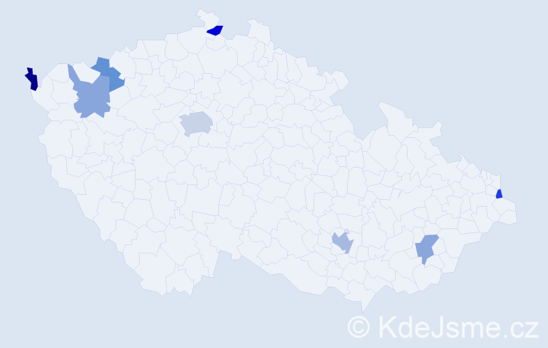 Jméno: 'Adam Gabriel', počet výskytů 11 v celé ČR