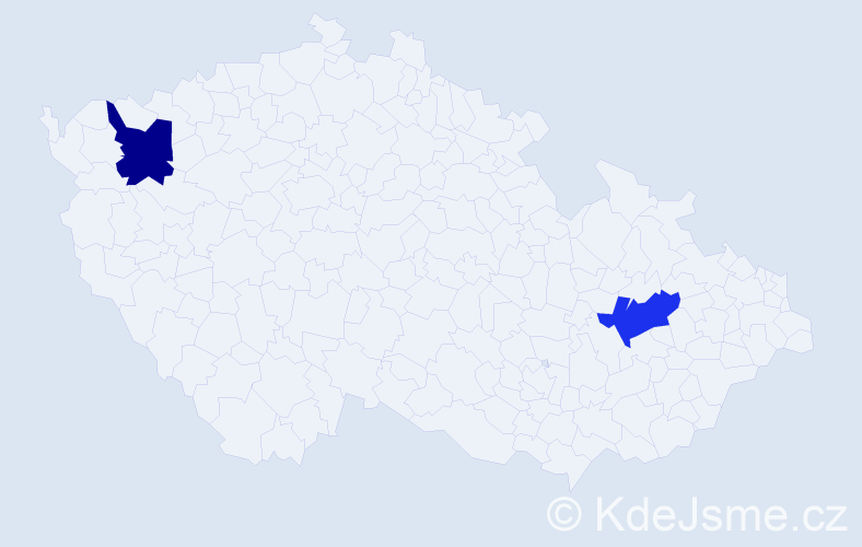 Jméno: 'Roman Samuel', počet výskytů 2 v celé ČR