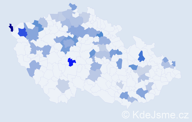 Jméno: 'Melinda', počet výskytů 79 v celé ČR