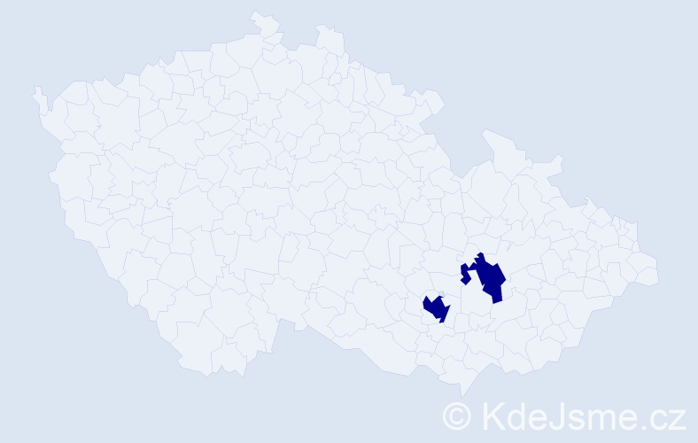 Jméno: 'Thanh Luan', počet výskytů 2 v celé ČR