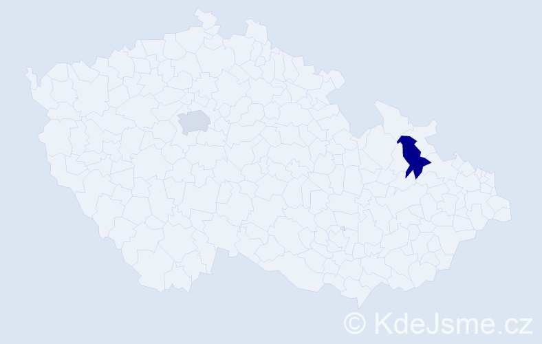 Jméno: 'Natálie Alice', počet výskytů 2 v celé ČR