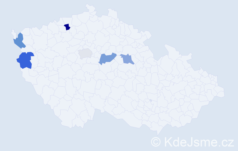 Jméno: 'Thanh Cuong', počet výskytů 6 v celé ČR