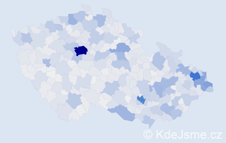 Jméno: 'Darina', počet výskytů 4802 v celé ČR