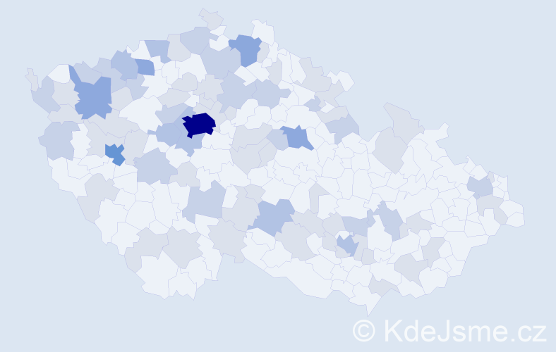 Jméno: 'Olena', počet výskytů 149 v celé ČR