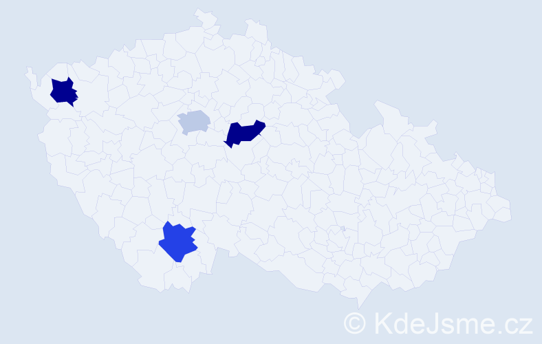 Jméno: 'Bao Thy', počet výskytů 4 v celé ČR