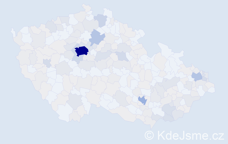 Jméno: 'Branislav', počet výskytů 562 v celé ČR