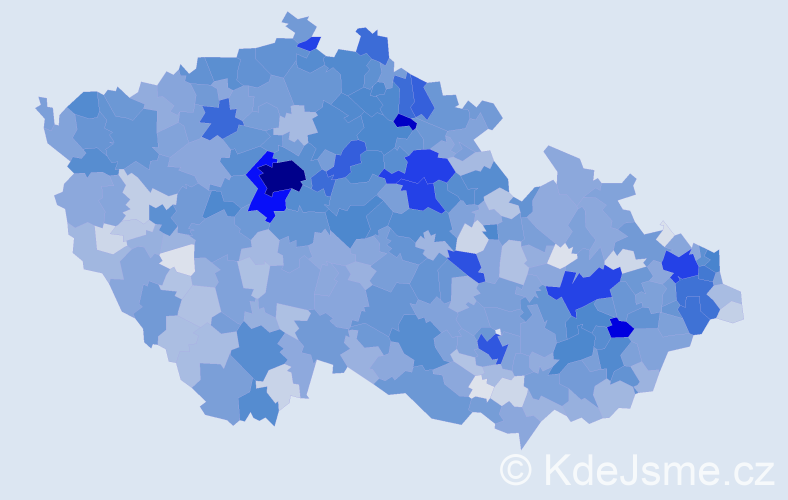 Jméno: 'Otakar', počet výskytů 7326 v celé ČR