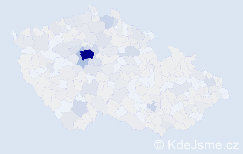 Jméno: 'Josefína', počet výskytů 791 v celé ČR