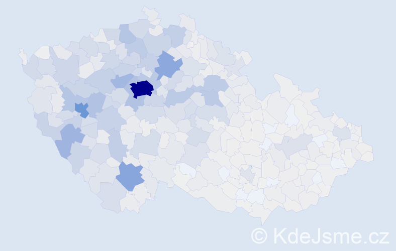 Jméno: 'Václava', počet výskytů 6355 v celé ČR