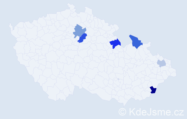 Jméno: 'Viktor Vasylovyč', počet výskytů 6 v celé ČR