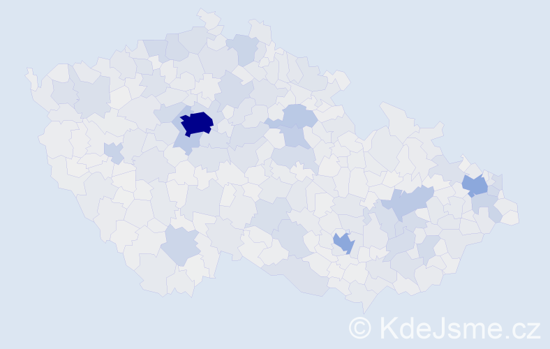 Jméno: 'Otakar', počet výskytů 6867 v celé ČR