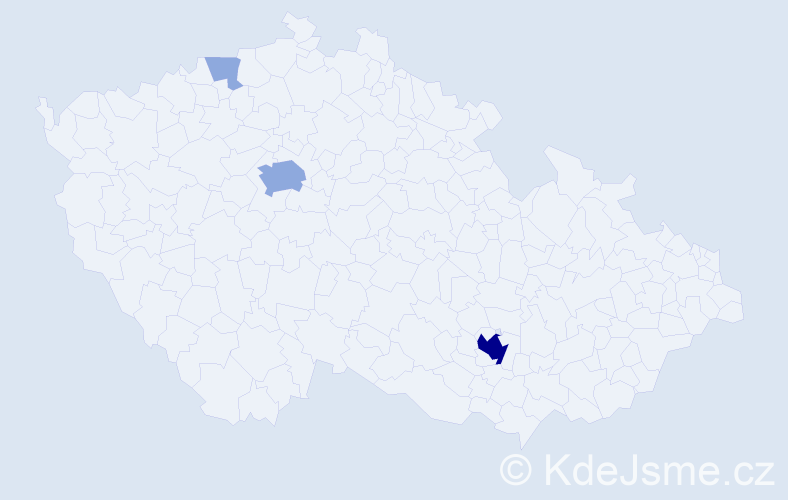 Jméno: 'Keren', počet výskytů 11 v celé ČR