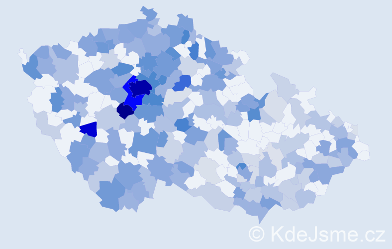 Jméno: 'Josefína', počet výskytů 583 v celé ČR