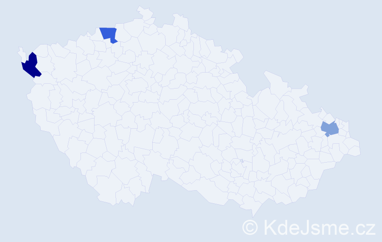 Jméno: 'Quang Dong', počet výskytů 3 v celé ČR