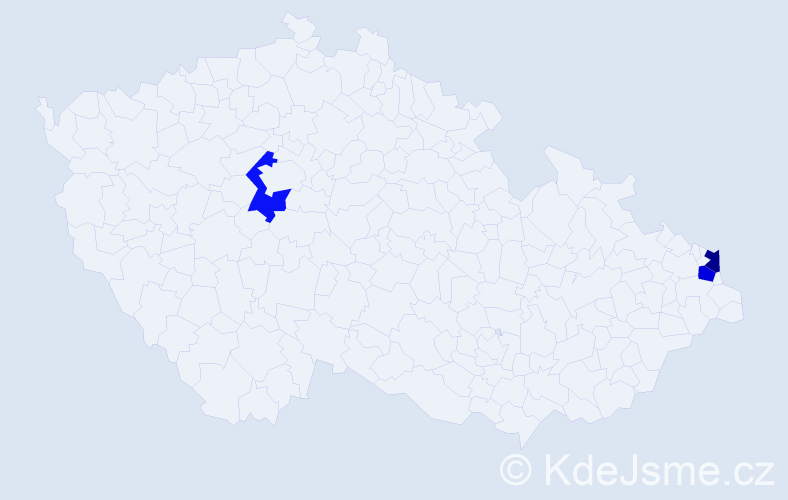Jméno: 'Andrzej Jozef', počet výskytů 3 v celé ČR