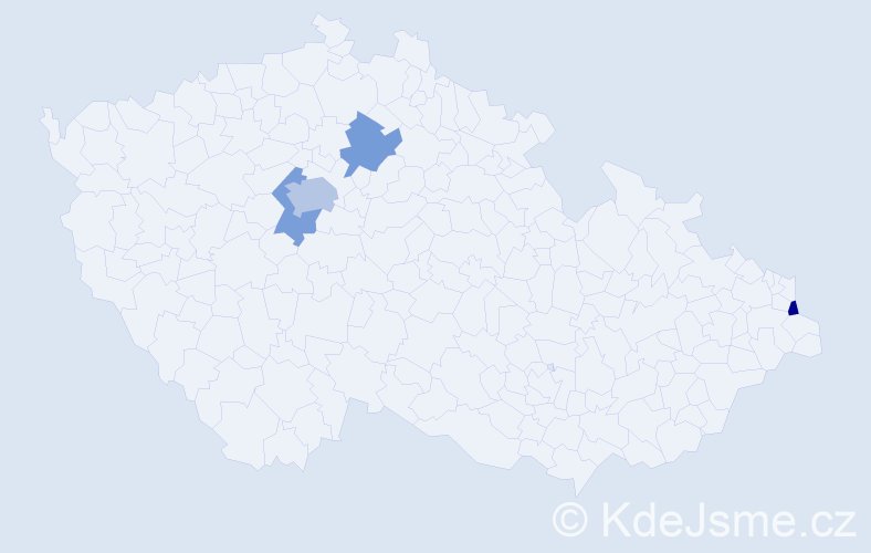 Jméno: 'Nhat Linh', počet výskytů 6 v celé ČR