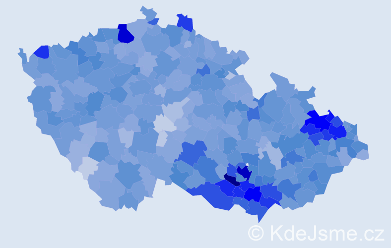 Jméno: 'Sabina', počet výskytů 10137 v celé ČR