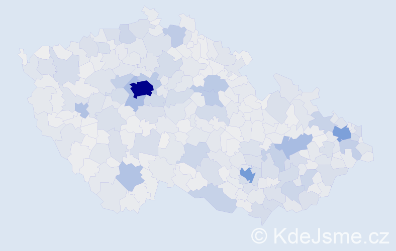 Jméno: 'Sofie', počet výskytů 10388 v celé ČR