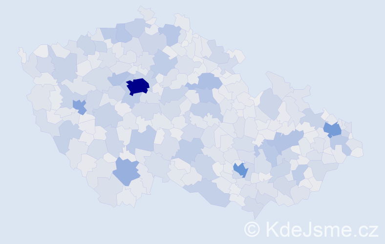Jméno: 'Zdeňka', počet výskytů 71344 v celé ČR