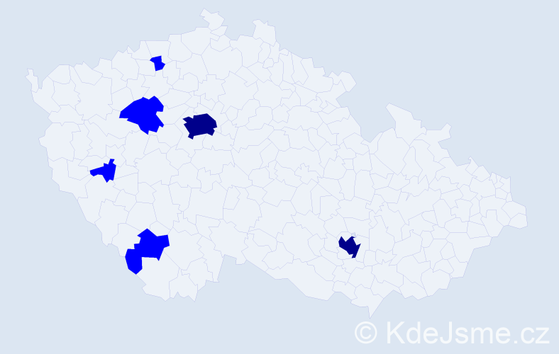 Jméno: 'Quang Khanh', počet výskytů 8 v celé ČR