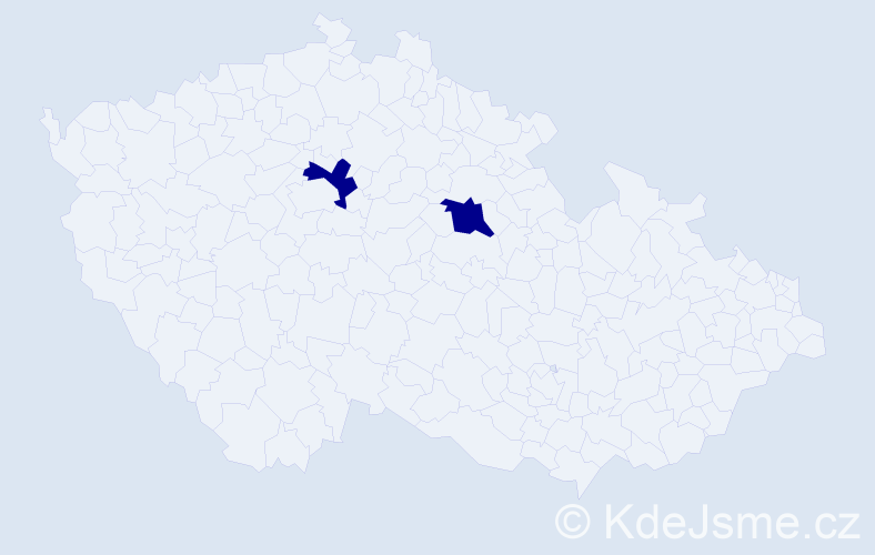 Jméno: 'Andre Michael', počet výskytů 2 v celé ČR