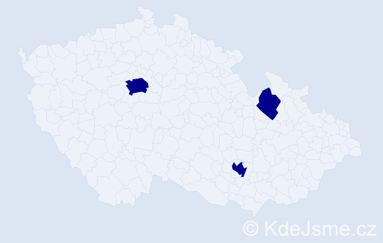 Jméno: 'Marc Anthony', počet výskytů 3 v celé ČR