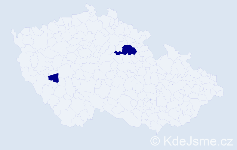 Jméno: 'Thomas Jörg', počet výskytů 2 v celé ČR