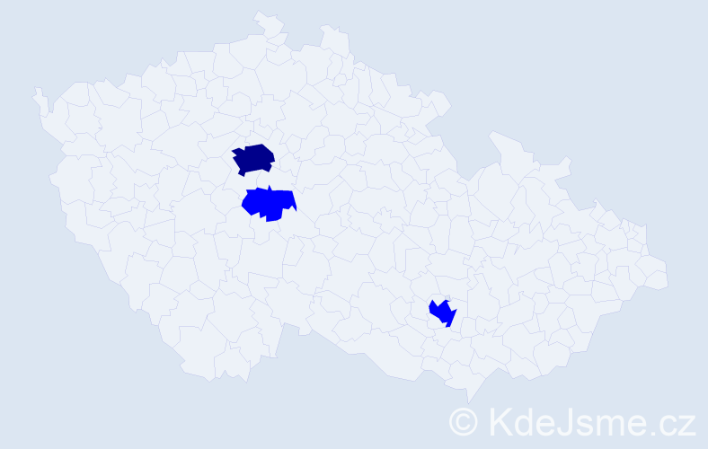 Příjmení: 'Solomka', počet výskytů 4 v celé ČR