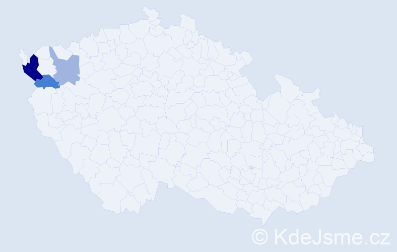 Příjmení: 'Zemianková', počet výskytů 6 v celé ČR