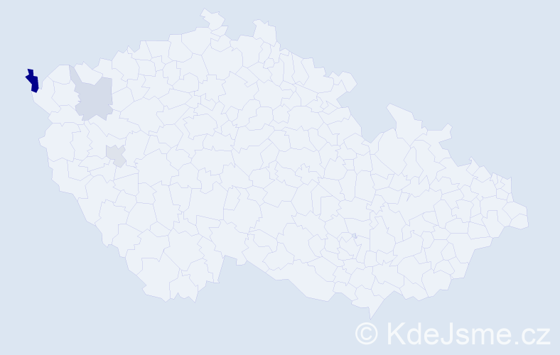 Příjmení: 'Bobuljaková', počet výskytů 6 v celé ČR