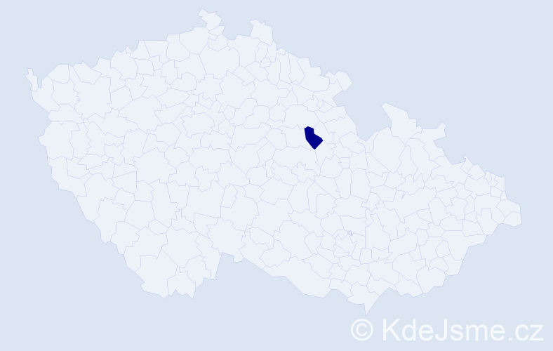 Příjmení: 'Karasaridis', počet výskytů 1 v celé ČR