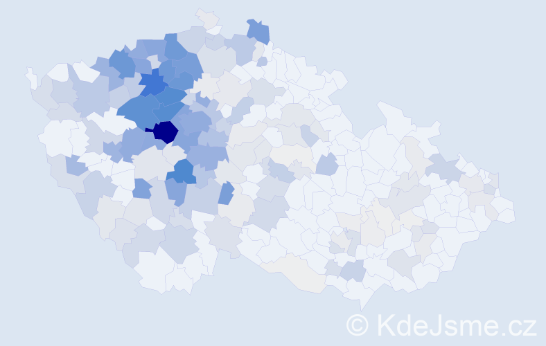 Příjmení: 'Prošková', počet výskytů 1025 v celé ČR