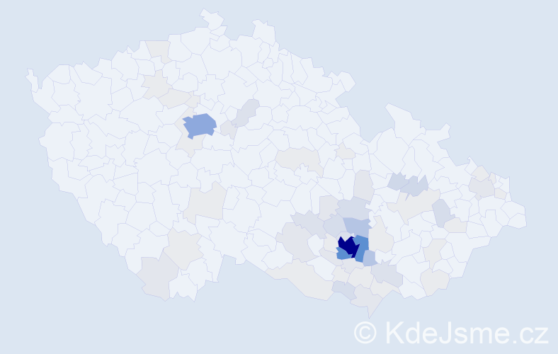 Příjmení: 'Švábenská', počet výskytů 219 v celé ČR