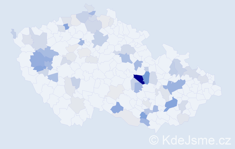 Příjmení: 'Schafferová', počet výskytů 173 v celé ČR