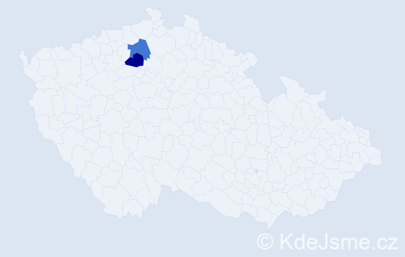 Příjmení: 'Kondarevych', počet výskytů 2 v celé ČR