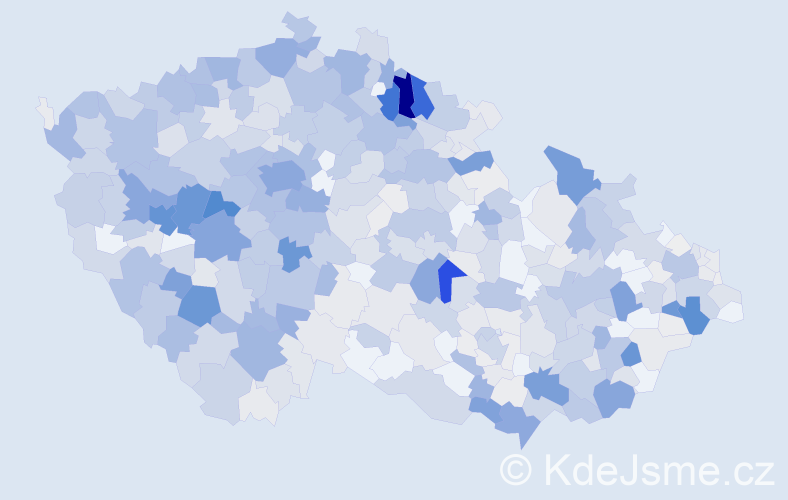 Příjmení: 'Lukešová', počet výskytů 2854 v celé ČR