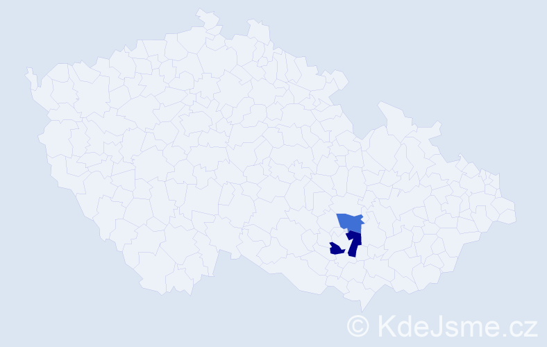 Příjmení: 'Balaščák', počet výskytů 3 v celé ČR